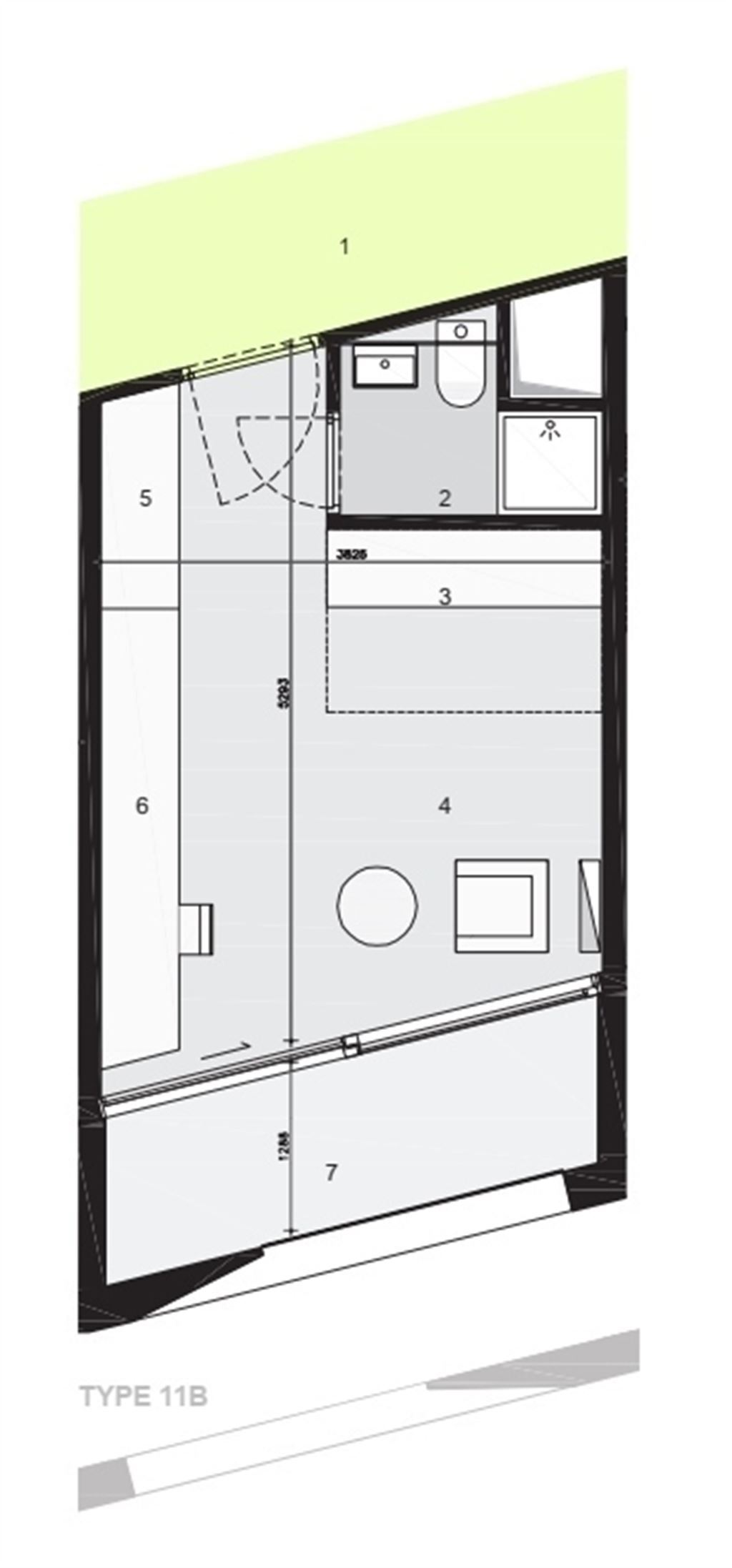 Dorm room for rent in KESSEL LO