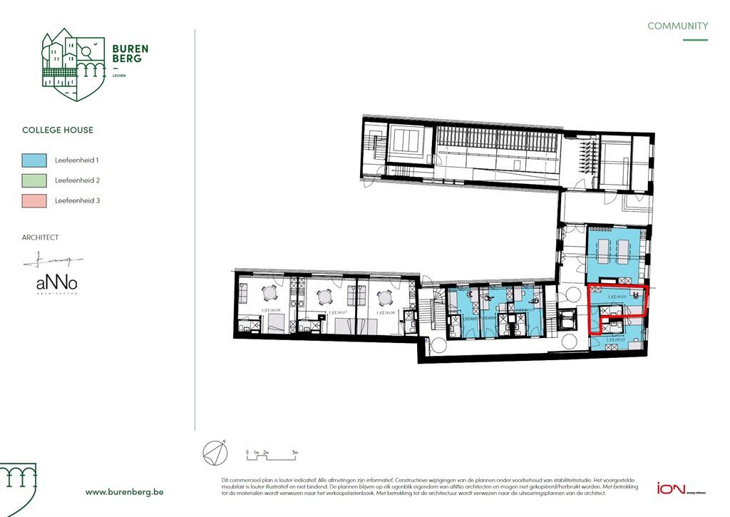 Dorm room for rent in LEUVEN