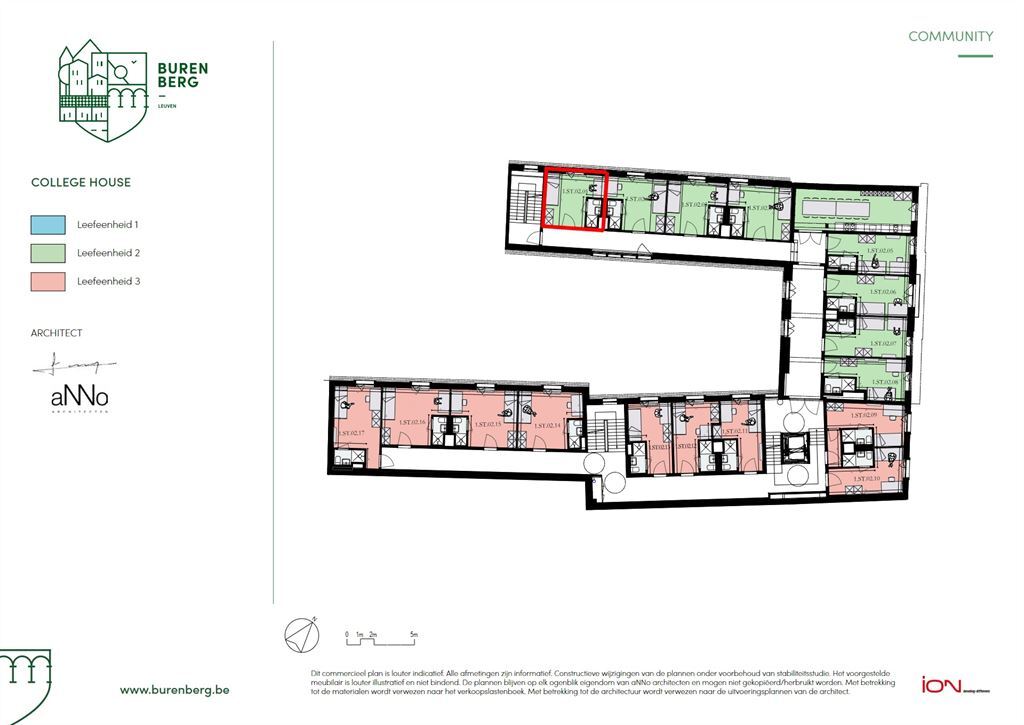 Dorm room for rent in LEUVEN