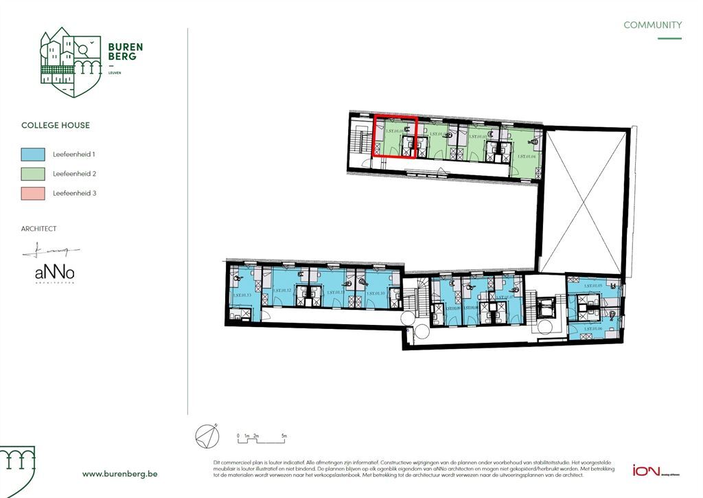 Dorm room for rent in LEUVEN